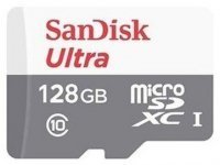 SanDisk 128GB Ultra Android 48Mb/s SDSQUNB-128G-GN3MN Micro SD Bellek Kartı