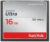 SanDisk 16GB Compact Flash Ultra SDCFHS-016G-G46 Bellek Kartı