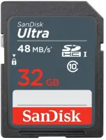 SanDisk 32GB Ultra SDHC UHS-I 48Mb/s SDSDUNB-032G-GN3IN SD Bellek Kartı