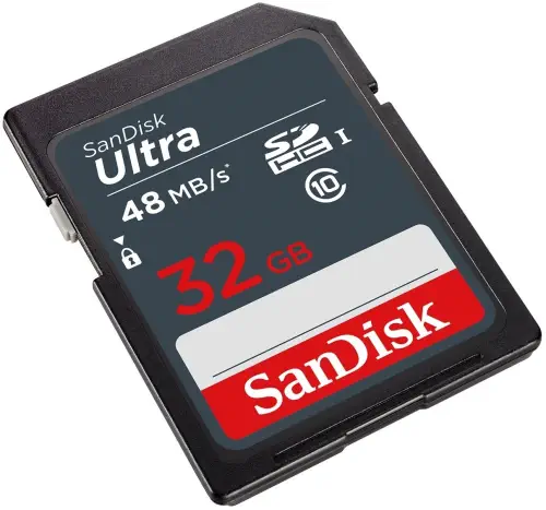 SanDisk 32GB Ultra SDHC UHS-I 48Mb/s SDSDUNB-032G-GN3IN SD Bellek Kartı
