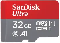 Sandisk Ultra 32GB 98MB/S Class 10 microSDHC Hafıza Kartı + Adaptör SDSQUAR-032G-GN6MA