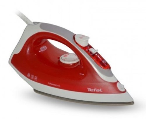 Resim Tefal Buharlı Ütü 2300W EasyGlide Tabanlı Ütü FV3745 Maestro 