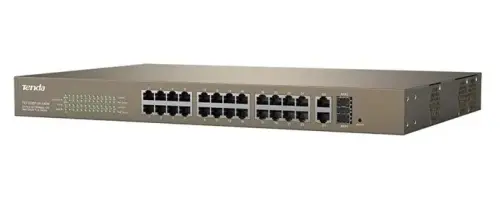 Tenda TEF1226P 24 Port PoE 2xGigabit+2SFP Switch