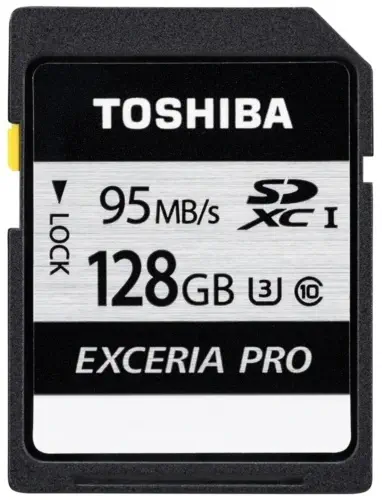 Kioxia Exceria Pro THN-N401S1280E4 128GB 95/85 MB/s Class 10 SDXC Micro SD Kart