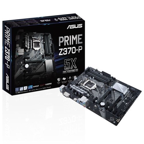Asus Prime Z370-P Intel Z370 Soket 1151 DDR4 4000MHz(O.C.) USB 3.1 Gaming ( Oyuncu ) Anakart