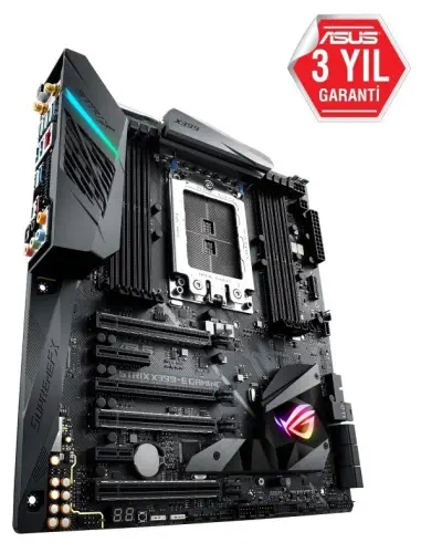 Asus ROG Strix X399-E Gaming AMD X399 Soket TR4 DDR4 3600(OC)MHz E-ATX Gaming Anakart