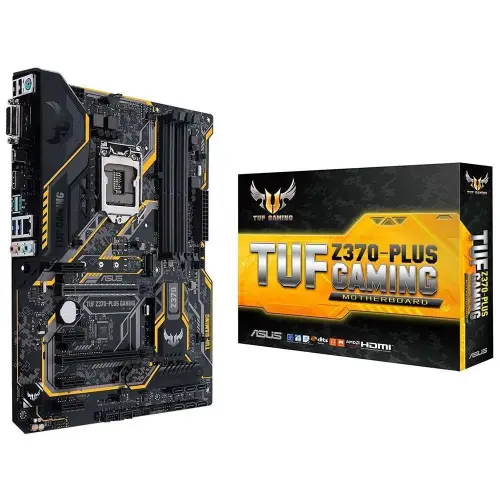 Asus TUF Z370-Plus Gaming Intel Z370 Soket 1151 DDR4 4000(OC)MHz ATX Gaming Anakart