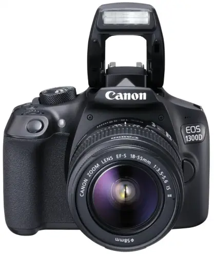 Canon EOS 1300D 18-55 mm Lens DC 18.7 MP LCD Ekran Dijital SLR Fotoğraf Makinesi