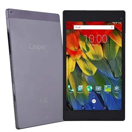 Casper Via L8 16GB 4.5G 8″ Gümüş Tablet - Casper Türkiye Garantili