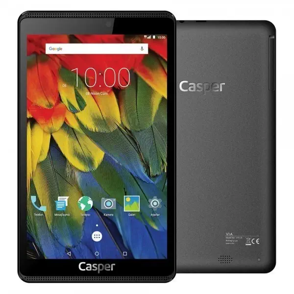 Casper Via S8-A 16GB Wi-Fi 8″ Siyah Tablet - Casper Türkiye Garantili