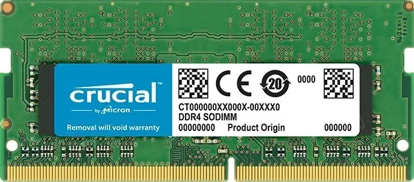 Crucial 4 GB DDR4 2400Mhz SODIMM Ram-CT4G4SFS624A