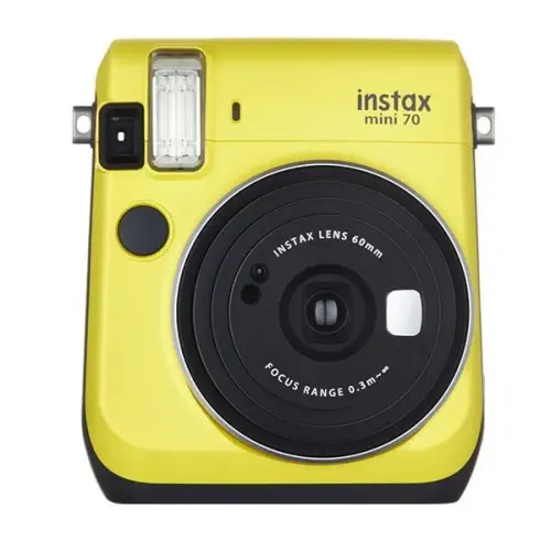 Fujifilm Instax Mini 70 Sarı Kompakt Fotoğraf Makinesi