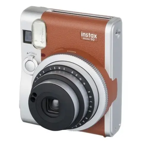 Fujifilm Instax Mini 90 Neo Classic Kahverengi Kompakt Fotoğraf Makinesi