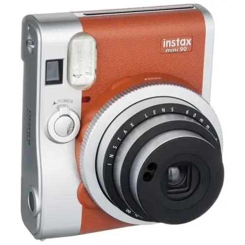 Fujifilm Instax Mini 90 Neo Classic Kahverengi Kompakt Fotoğraf Makinesi