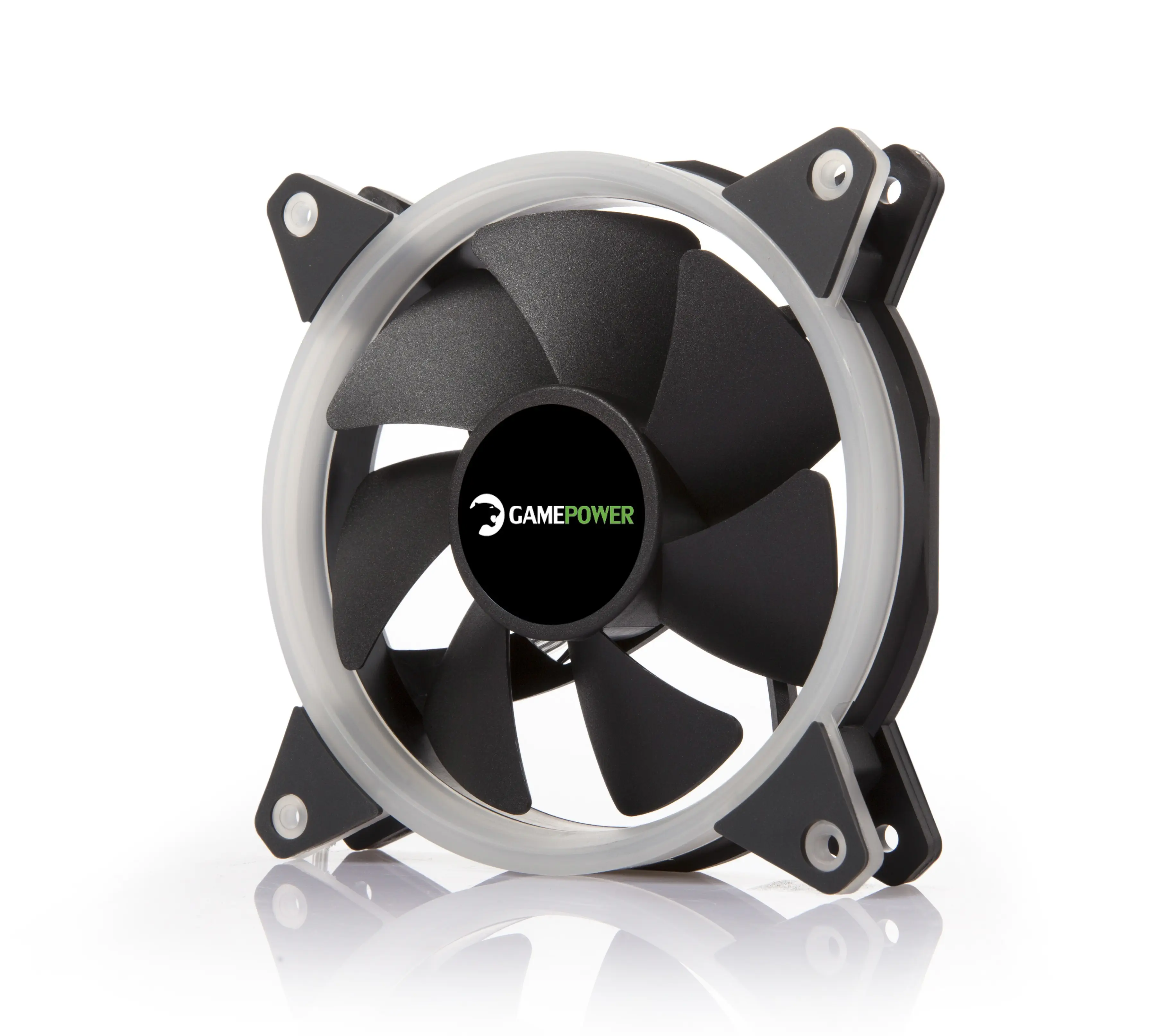 GamePower GF-30B 12cm Mavi Ring Led`li Kasa Fanı