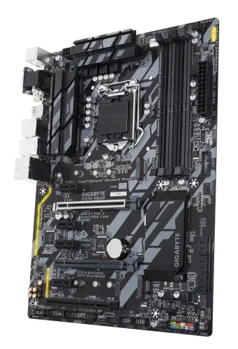Gigabyte Z370 HD3P Intel Z370 Intel Soket 1151 DDR4 4000(O.C.)MHz ATX Gaming (Oyuncu) Anakart