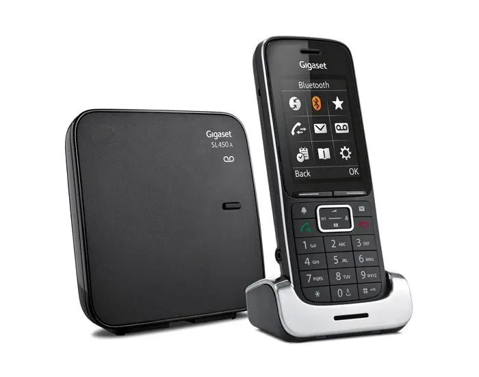 Gigaset SL450 Black Edition Kablosuz Dect Telefon