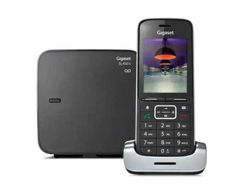 Gigaset SL450 Black Edition Kablosuz Dect Telefon