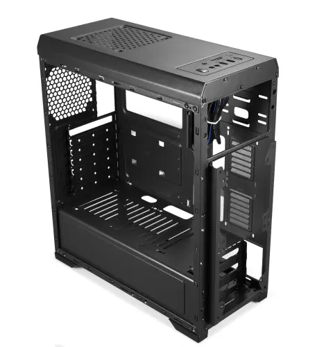 Hiper Cronos Gaming  2X120mm Fanlı Şeffaf Akrilik Yan Panel  Mid-ATX Kasa