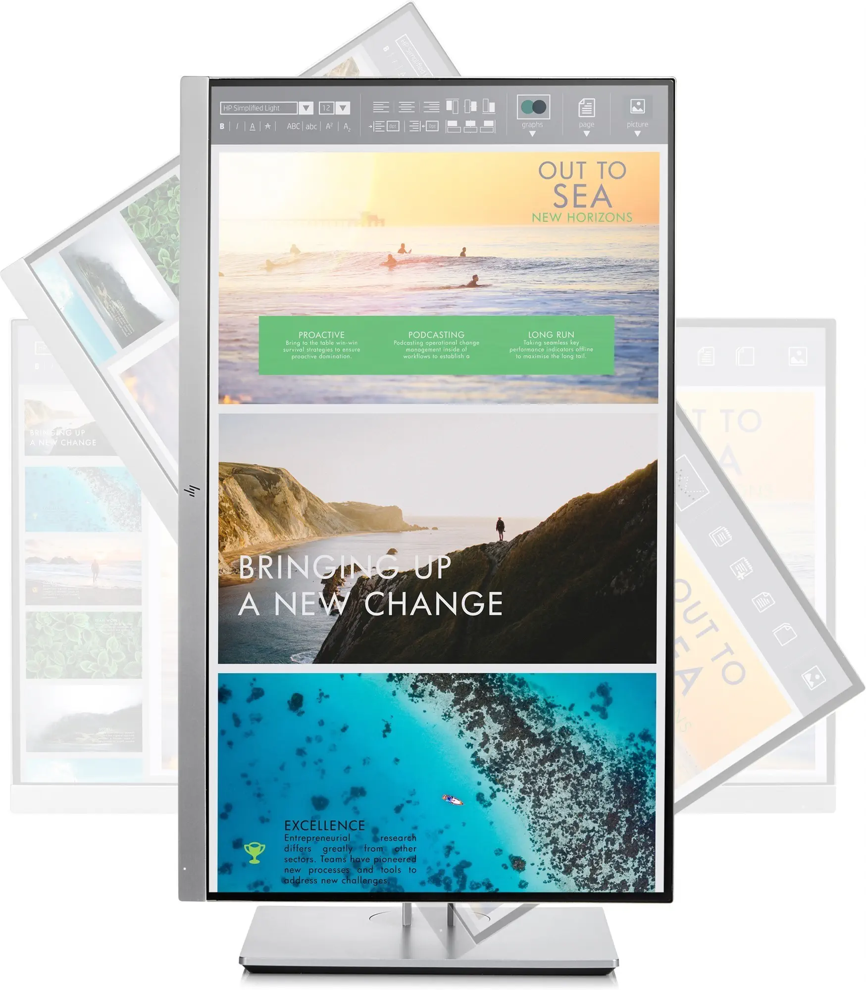 HP EliteDisplay E233 1FH46A8 23″ Full HD 5ms 60Hz DP/HDMI/VGA Çerçevesiz Monitör