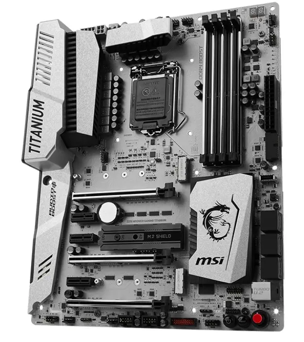 Msi Z270 MPOWER Gaming Titanium Intel Z270 Soket 1151 DDR4 4000(O.C.)MHz ATX Gaming(Oyuncu) Anakart