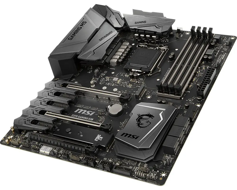 MSI Z370 Gaming M5 Intel Z370 Soket 1151 DDR4 4000(OC)MHz ATX Gaming Anakart