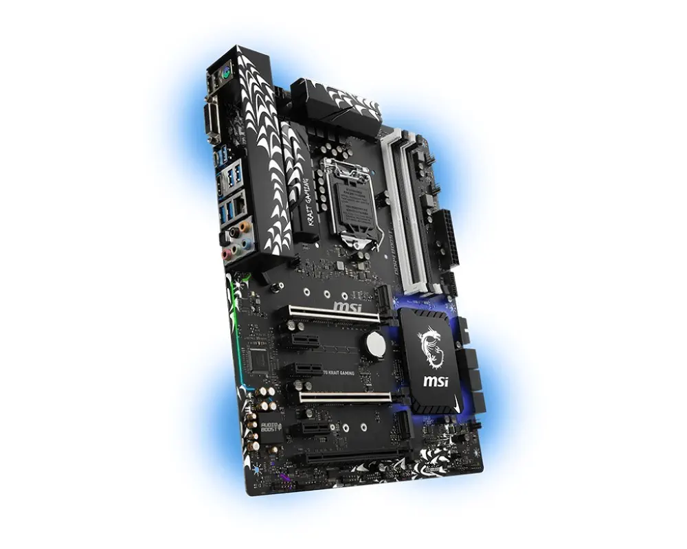 Msi Z370 Krait Gaming Intel Z370 Soket 1151 DDR4 4000(O.C.)MHz ATX Gaming (Oyuncu) Anakart 