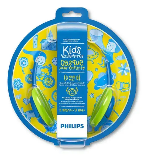 Philips SHK1030/00 Çocuk Kulaklığı Mavi/Yeşil