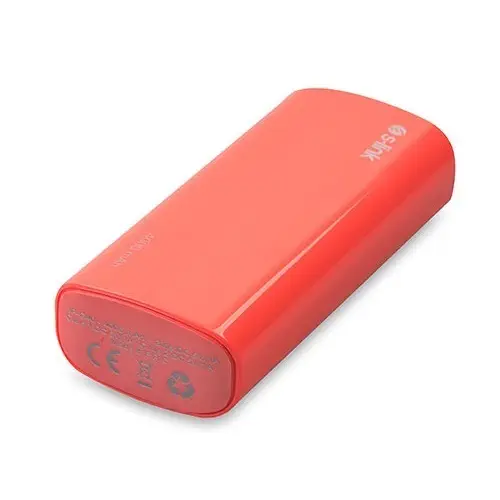 S-link IP-G40 4000mAh 1x1A USB Girişli Pembe Powerbank
