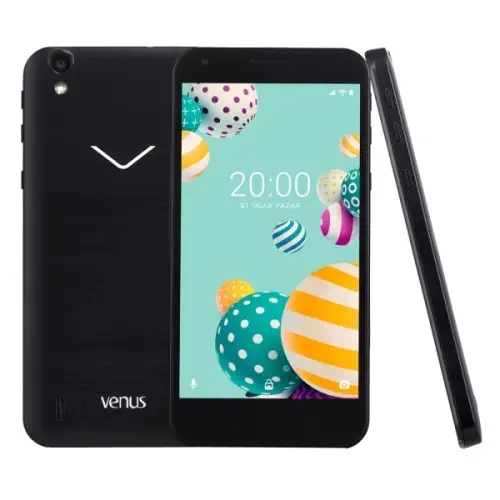 Vestel Venüs E2 5000 8 GB Dual Sim Siyah Cep Telefonu Distribütör Garantili