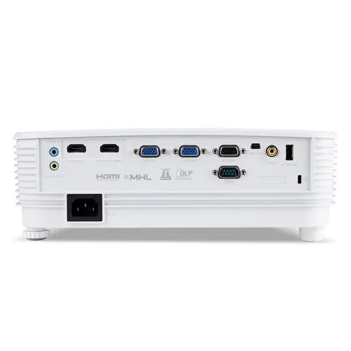 ACER P1250 DLP XGA 1024x768 3600LM HDMI+HDMI/MHL 3D 10W  20.000:1 Opsiyonel Kablosuz Projeksiyon Cihazı