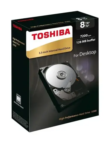 Toshiba X300 8TB 7200PRM 3.5″ 128MB Cache Sabit Disk HDWF180EZSTA
