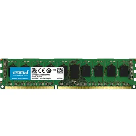 Crucial 8 GB DDR3 1600MHz ECC UDIMM Ram