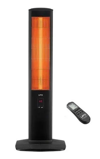 Ufo Micatronic 23/UK 2300W Dikey Uzaktan Kumandalı Infrared Isıtıcı