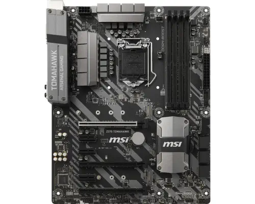 MSI Z370 Tomahawk Intel Z370 Soket 1151 DDR4 4000MHz(OC) ATX Gaming Anakart