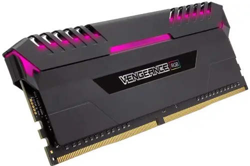Corsair Vengeance RGB 32GB (4x8GB) DDR4 2666MHz CL16 Bellek Corsair Vengeance RGB 32GB (4x8GB) DDR4 2666MHz CL16 Bellek
