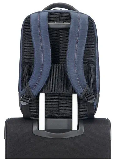 Samsonite 16N-01-004 Qibyte 14.1″ Mavi Notebook Sırt Çantası