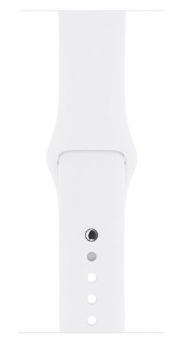 Apple Watch Series 2 38mm Gümüş Rengi Alüminyum Kasa ve Beyaz Spor Kordonlu Akıllı Saat (MNNW2TU/A)