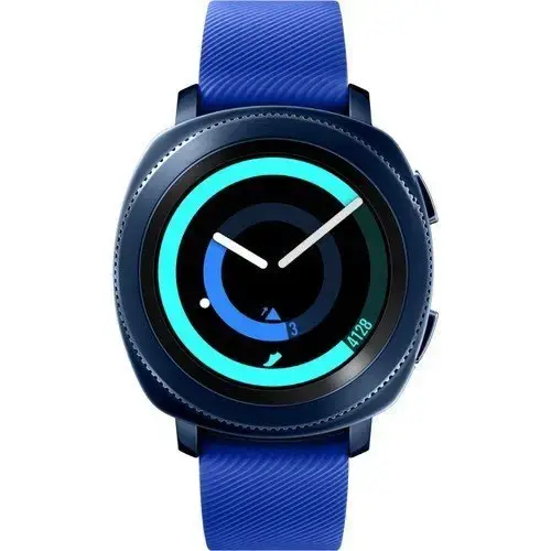 Samsung Gear Sport SM-R600NZBATUR Mavi Akıllı Saat (Android ve iPhone Uyumlu) - Samsung Türkiye Garantili