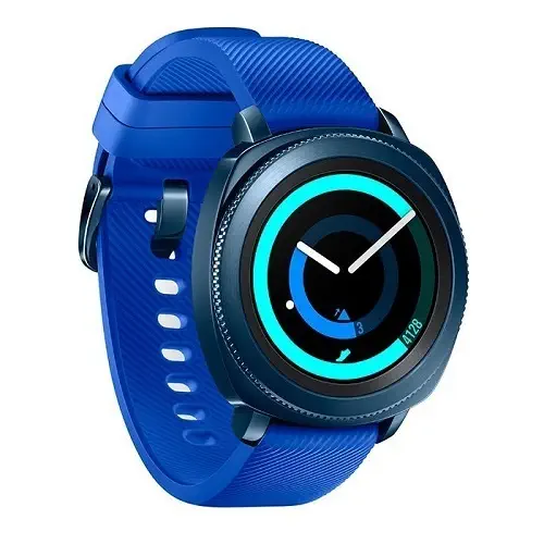 Samsung Gear Sport SM-R600NZBATUR Mavi Akıllı Saat (Android ve iPhone Uyumlu) - Samsung Türkiye Garantili