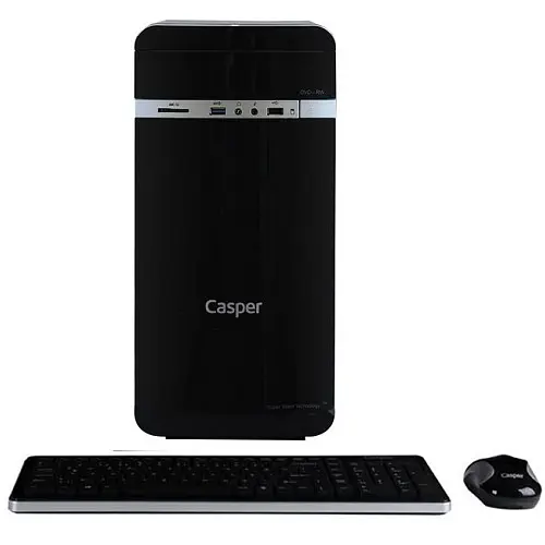 Casper Nirvana D200 D2H.7100-4T45X Intel Core i3-7100 3.90GHz 4GB 1TB 2GB R5 230 FreeDOS Masaüstü Bilgisayar