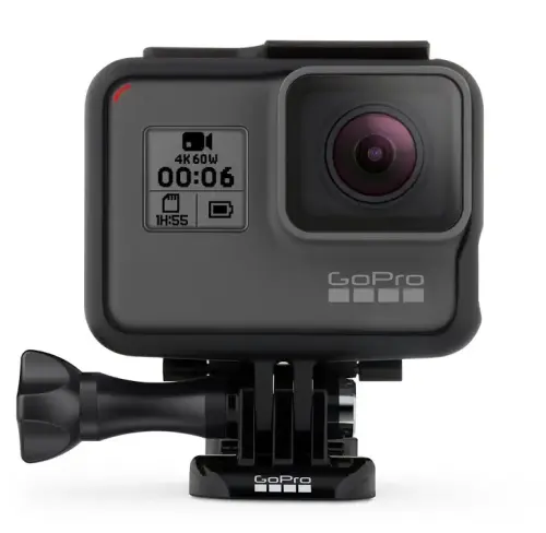 GoPro Hero6 Black 5GPR/CHDHX-601 12MP Aksiyon Kamera - 2 Yıl Resmi Distribütör Garantili