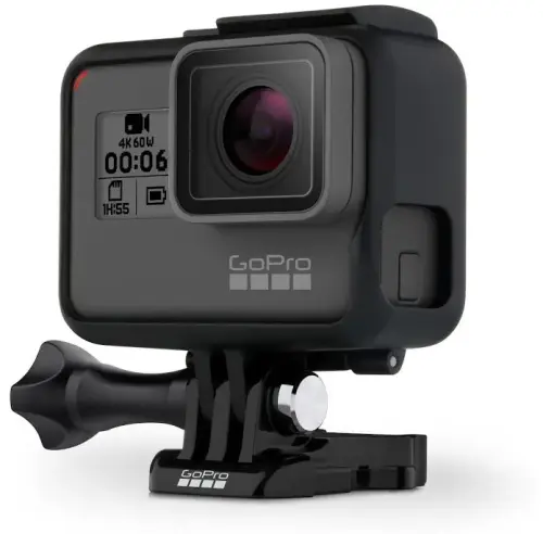 GoPro Hero6 Black 5GPR/CHDHX-601 12MP Aksiyon Kamera - 2 Yıl Resmi Distribütör Garantili