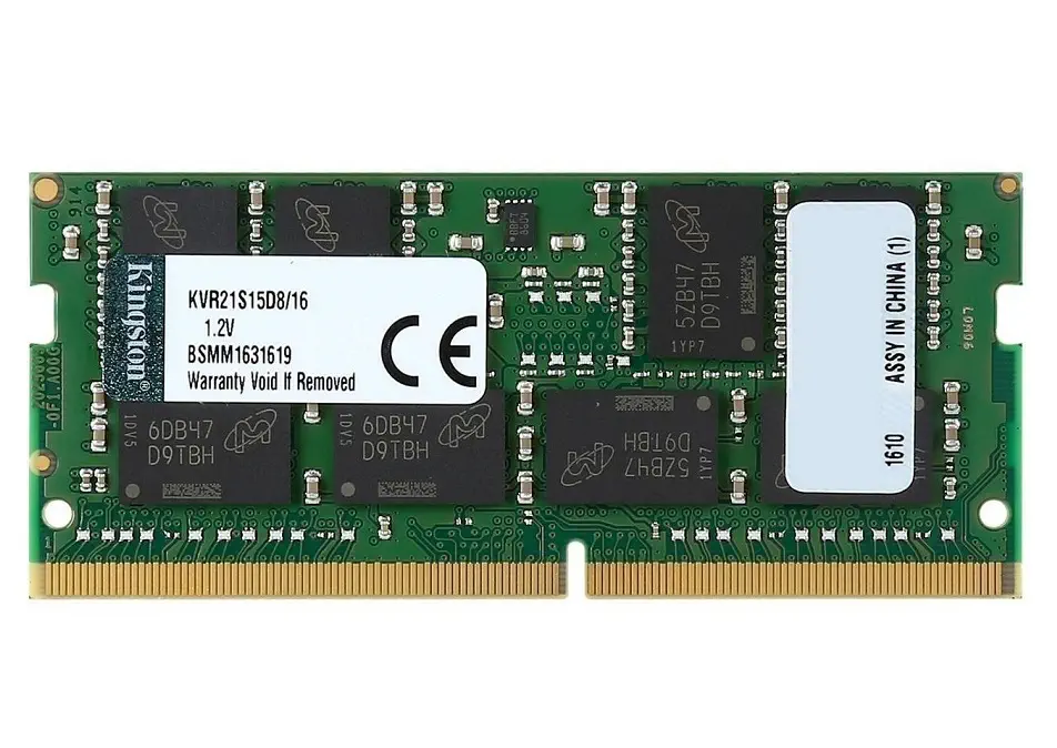 Kingston ValueRAM 16GB DDR4 2133MHz CL15 Notebook Ram - KVR21S15D8/16