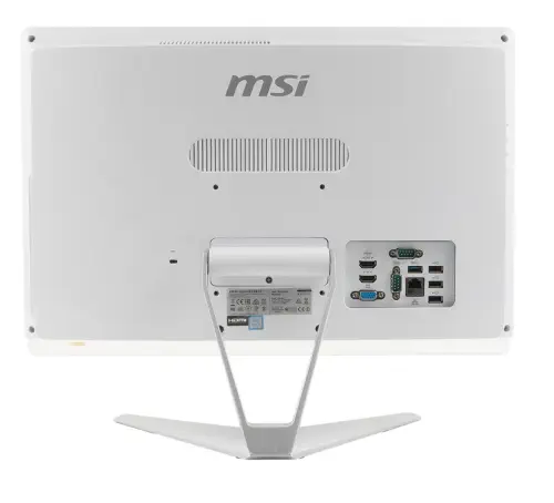 MSI Pro 20EX 7M-025XTR i3-7100 3.90GHz 4GB DDR4 1TB 7200RPM 19.5″ FreeDOS Beyaz All In One PC