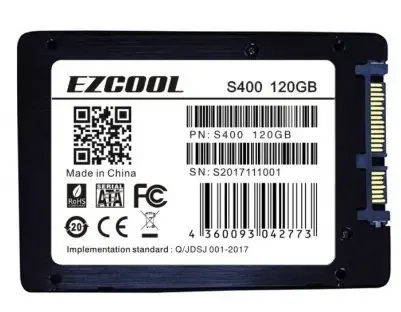 Ezcool S400 120GB 560MB-530MB/s 3D Nand SSD Disk