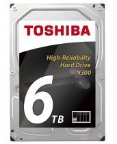 Toshiba N300 HDWN160UZSVA 6TB 7200RPM 128MB SATA3 3.5" Nas Diski