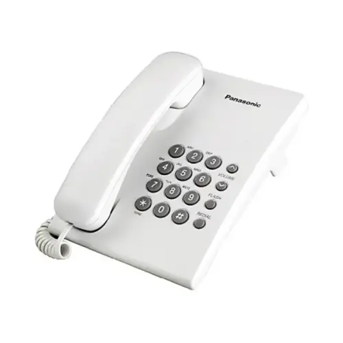 Panasonic KX-TS500 Kablolu Masaüstü Telefonu Beyaz