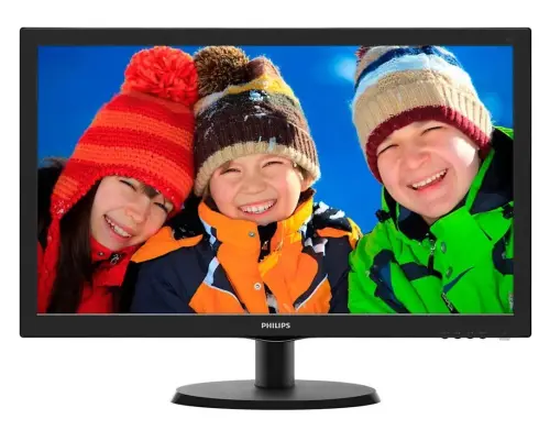 Philips 223V5LSB/01 21.5″ Full HD 5ms DVI/VGA Siyah LED Monitör