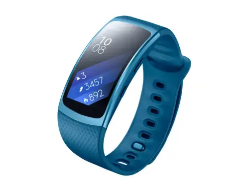 Samsung Galaxy Gear Fit2 SM-R360 (Small) Mavi Akıllı Bileklik (Distribütör Garantili)